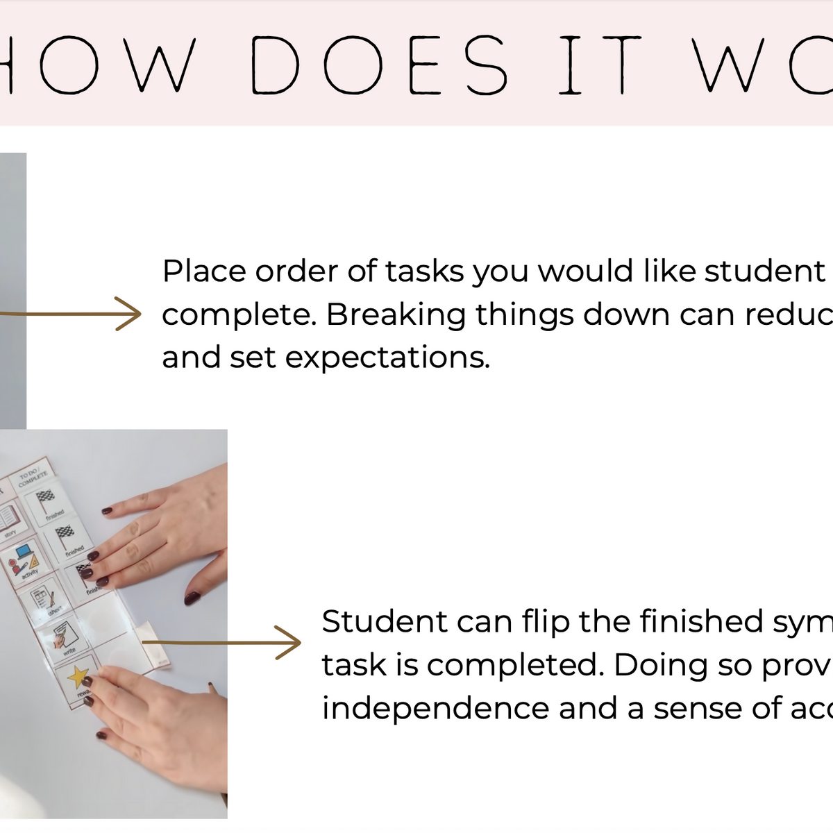 Visual Schedule Bundle | First-Then, Task Completion Cards & Daily Rou ...