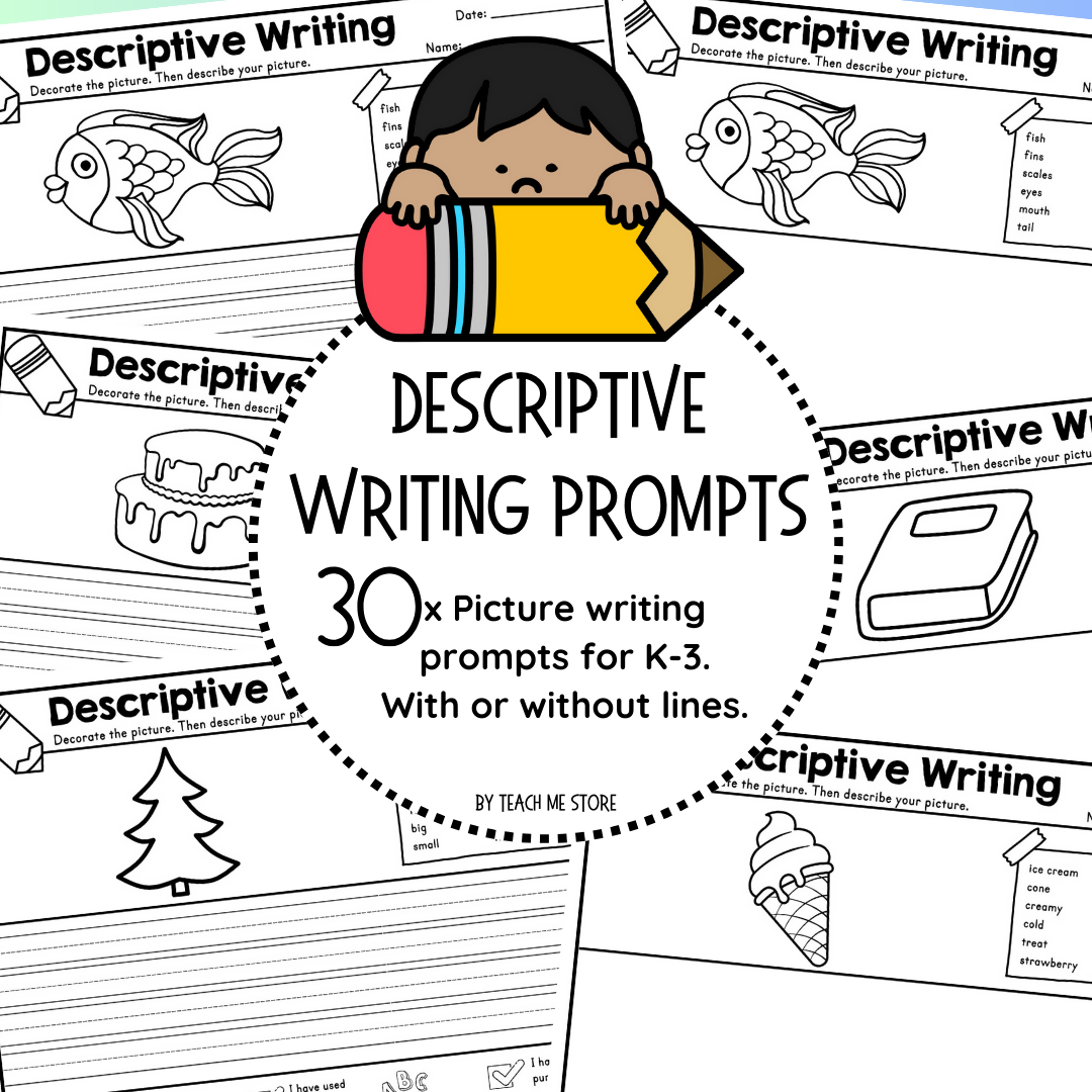 Descriptive Writing Prompts Pack