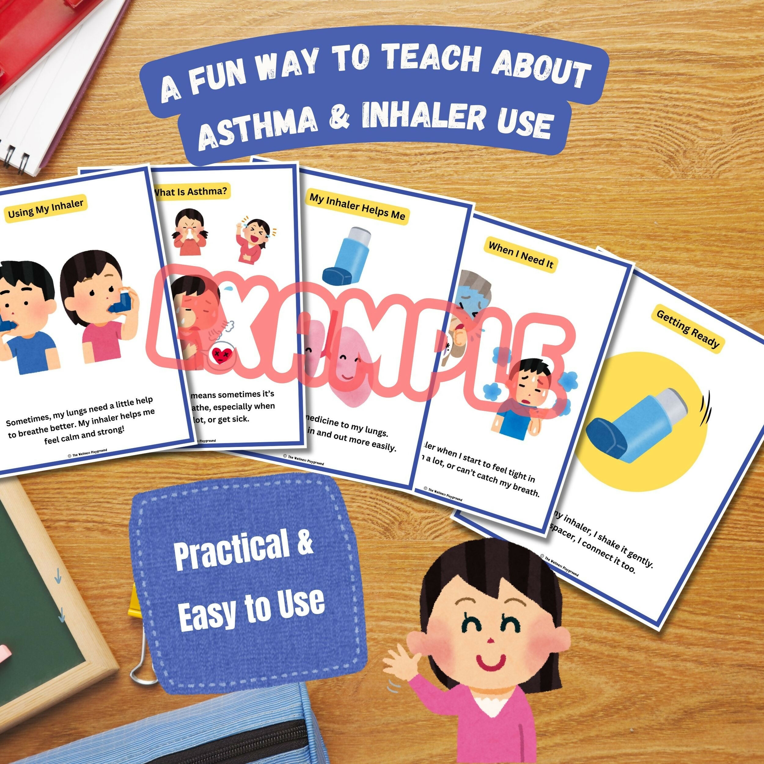 Asthma Social Story for Kids | Using My Inhaler or Puffer