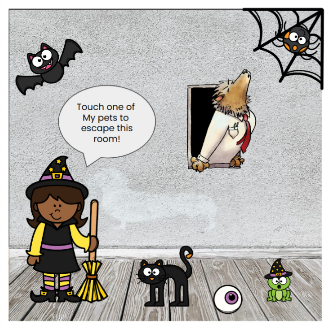 Algebraic Equations Haunted House Escape Room - Google Slides & Power Point