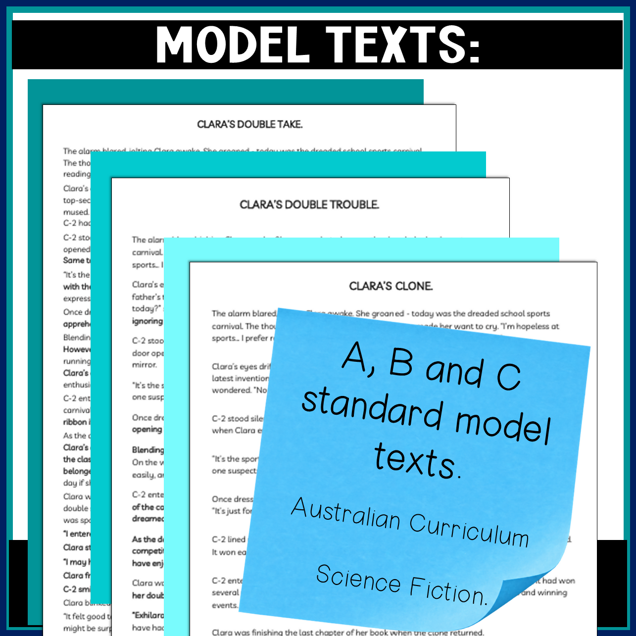 Year 6 Bump It Up | Narrative | Science-Fiction | Model Texts