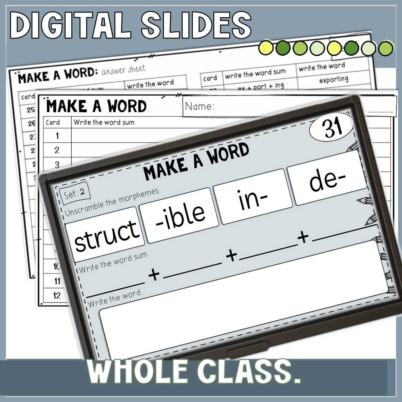 MORPHOLOGY TASK CARDS | WORD BUILDING WITH LATIN ROOTS | DUCT - SPECT - JECT