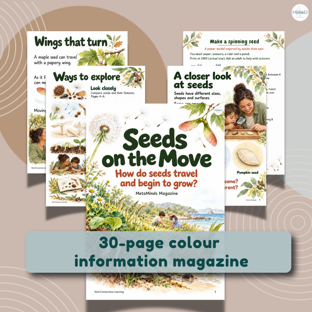 'Seeds On The Move' Early Learning Inquiry Bundle