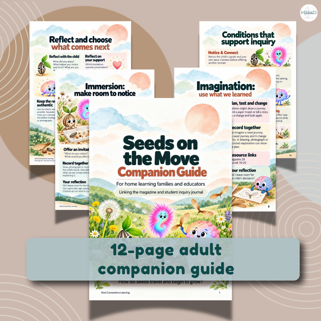 'Seeds On The Move' Early Learning Inquiry Bundle