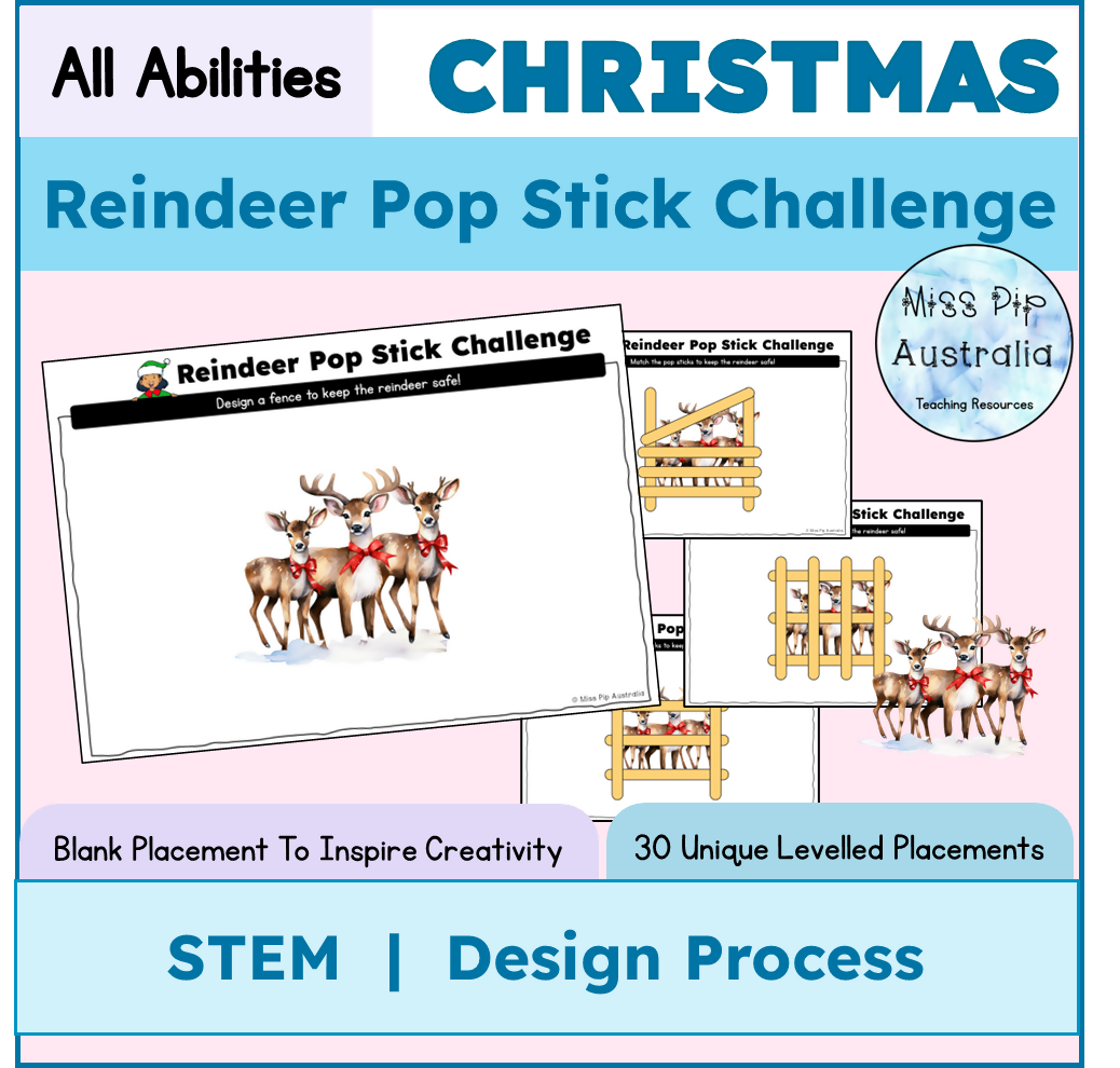 Christmas Fine Motor | STEM Challenge | Task Box | Australian Curriculum
