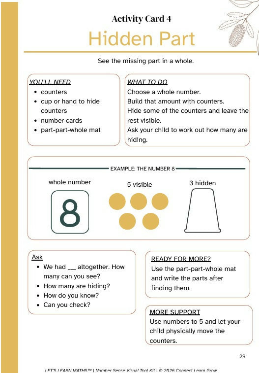 Number Sense Visual Toolkit | Hands-On & Visual Maths Support