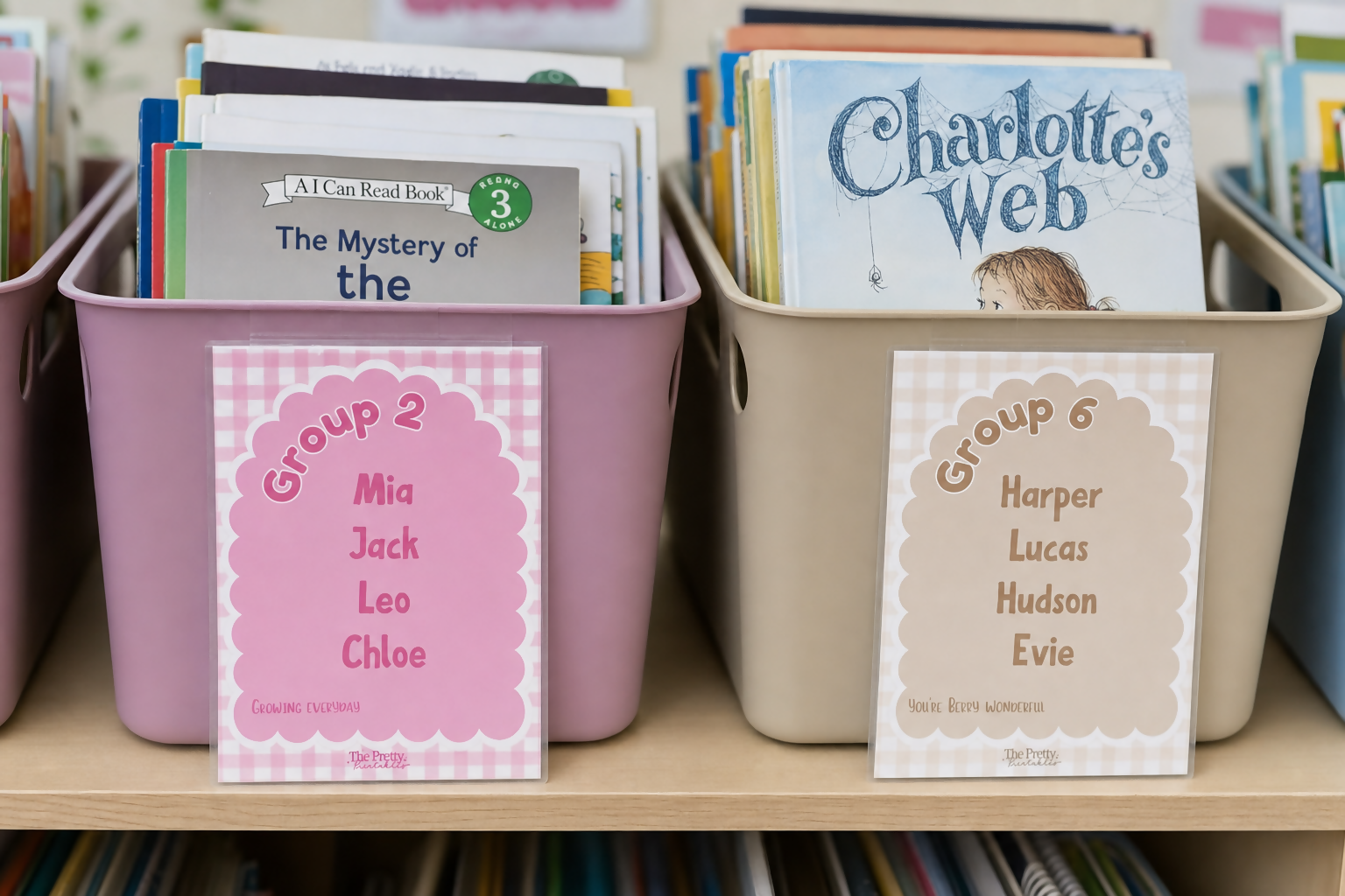 Classroom Group Posters - Berry Sunday Decor