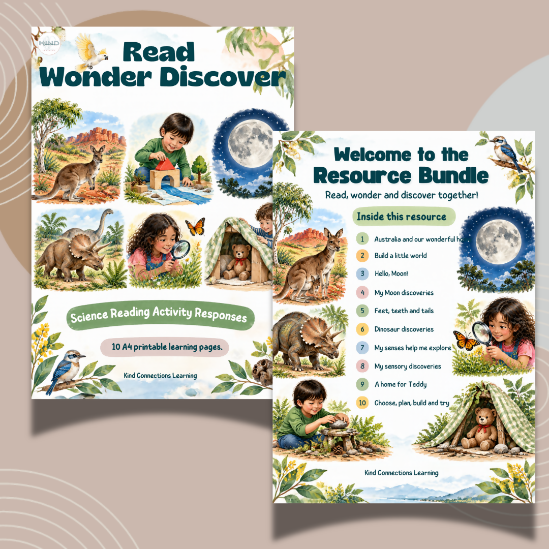 Read-Wonder-Discover: Wondering About Our World Reading Experiences
