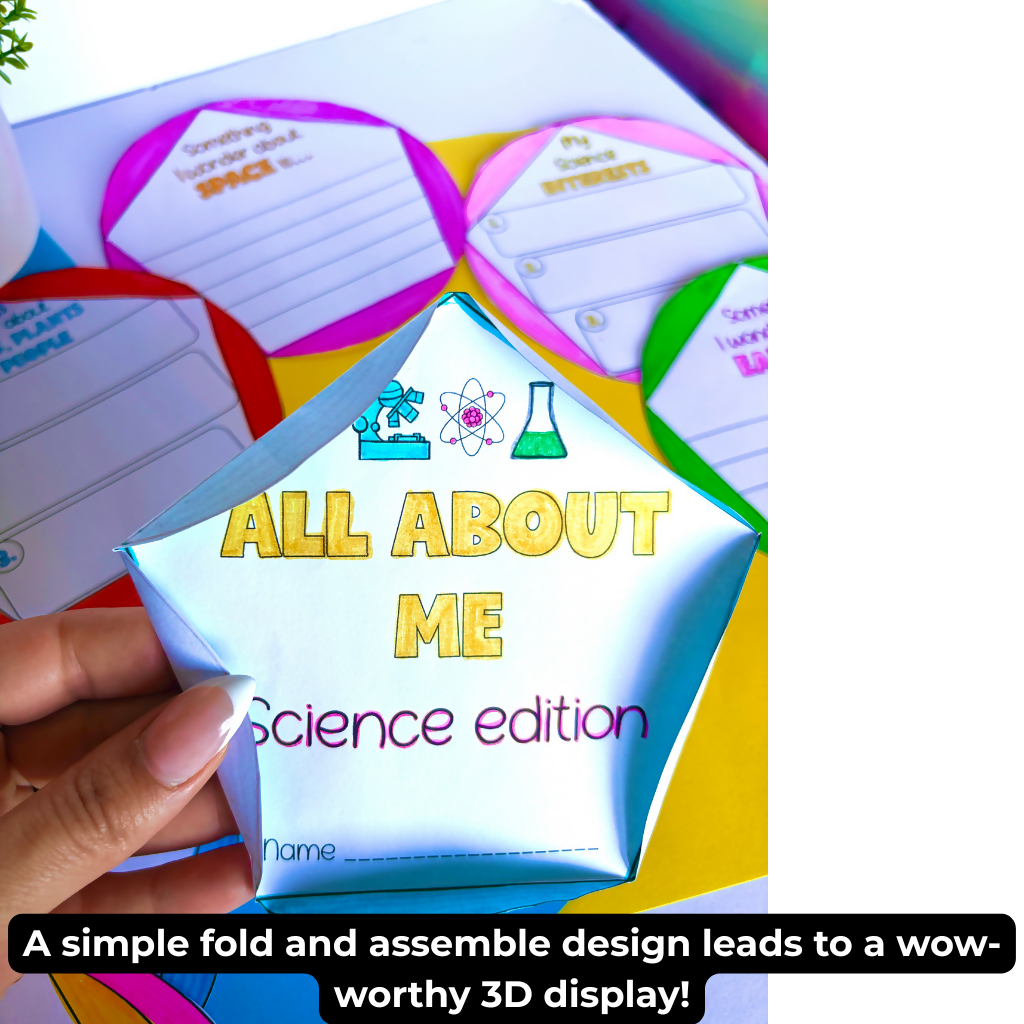 All About Me Dodecahedron | Science Edition | Back To School