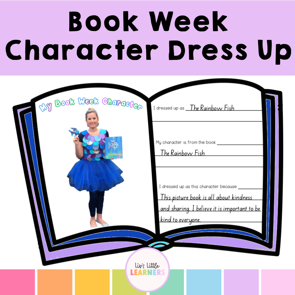 Book Week Activity | Book Character Dress Up Reflection Template | Classroom Display & Writing Activity