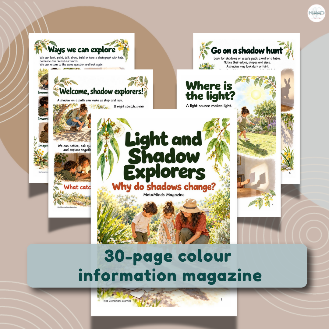 'Light & Shadow Explorers' Early Primary Inquiry Bundle