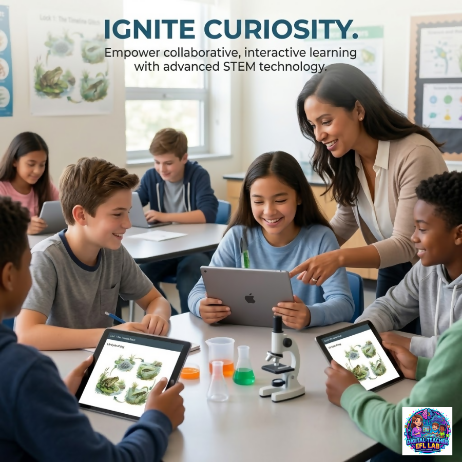 Frog Life Cycle Digital Escape Room Middle School