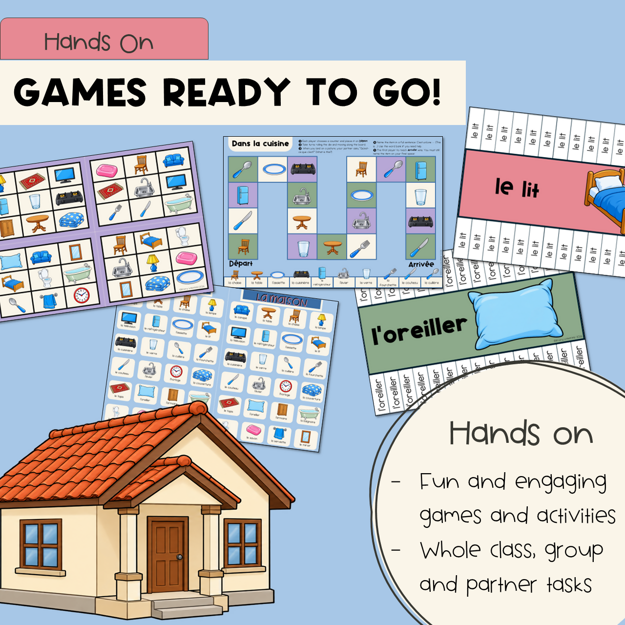 French House Unit | Years 3–4 | Australian Curriculum | PPT, Games & Printables