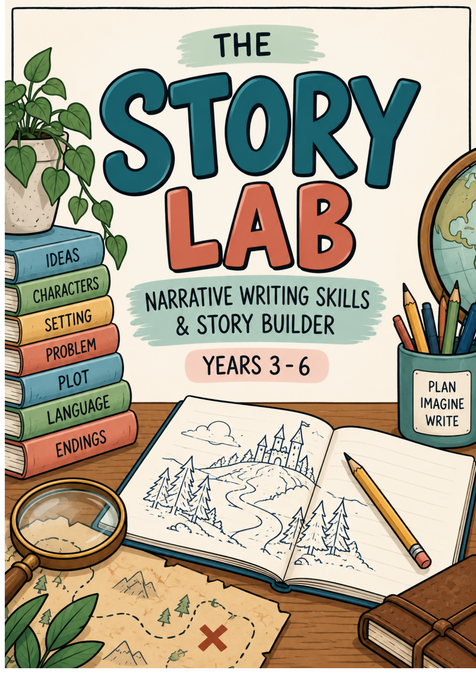Narrative Writing Activities | Story Builder & Writing Skills | Grades 3–6