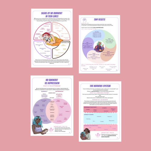 A Burnout Guide For Supporting Neurodivergent Teen Girls (Autism, ADHD & AuDHD)