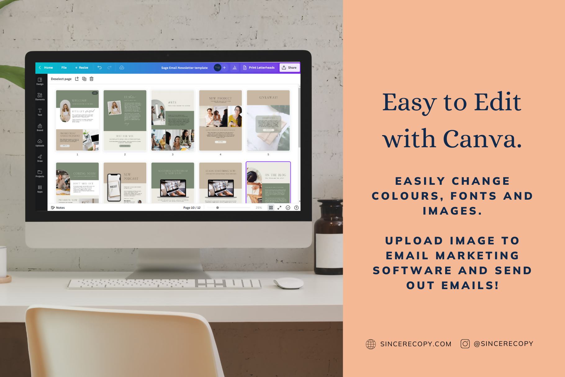 Course Creator Email Template Bundle