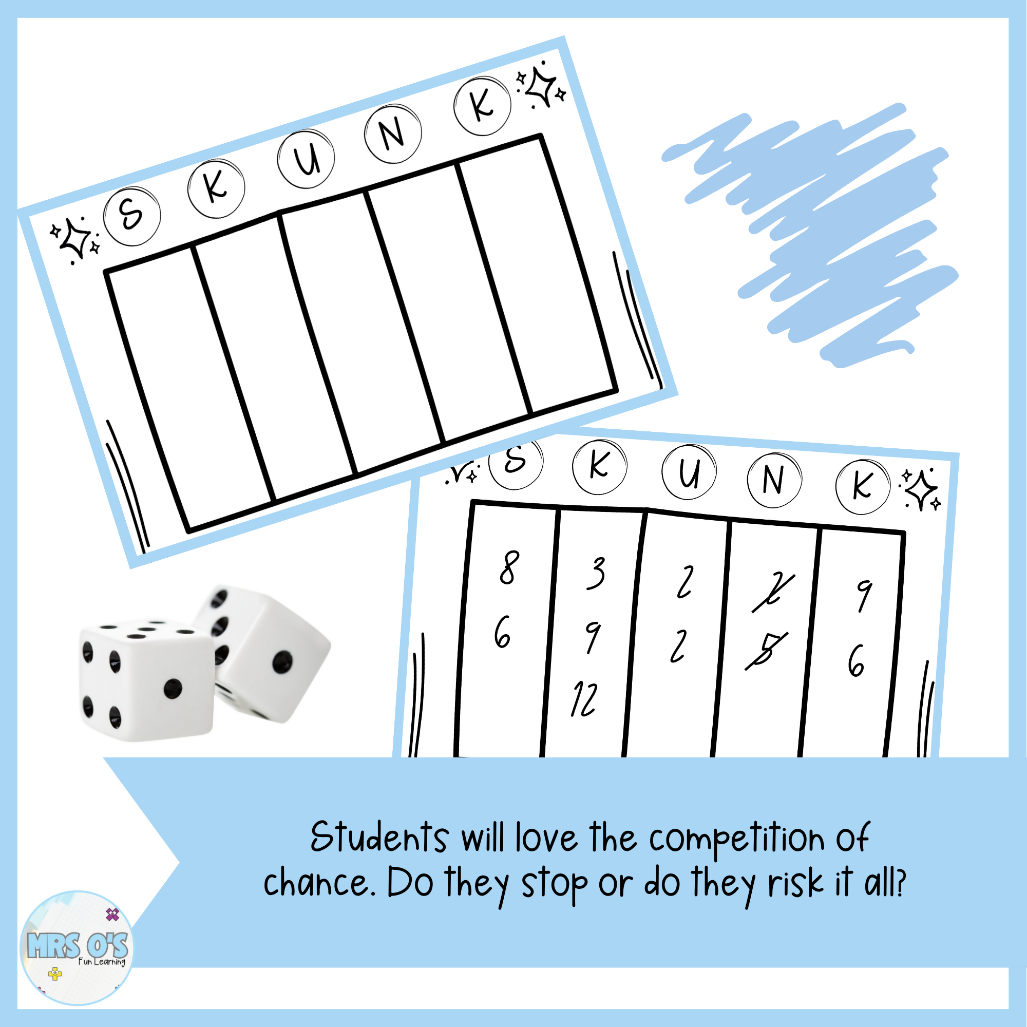 Skunk Maths Game - Chance and Probability