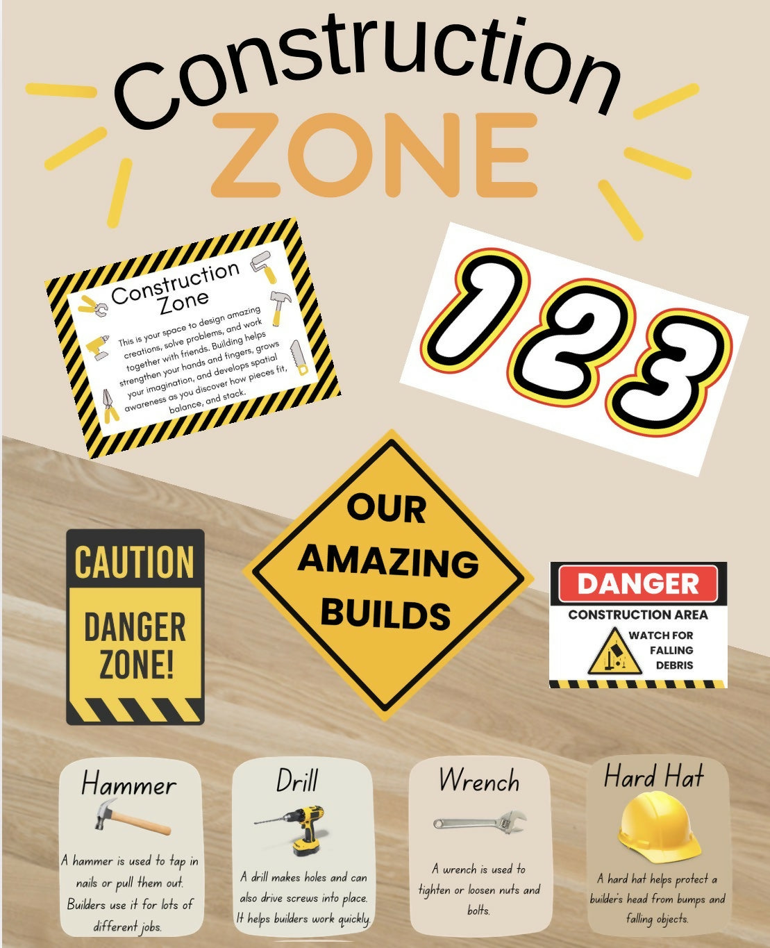 Construction Zone | Printable Pack