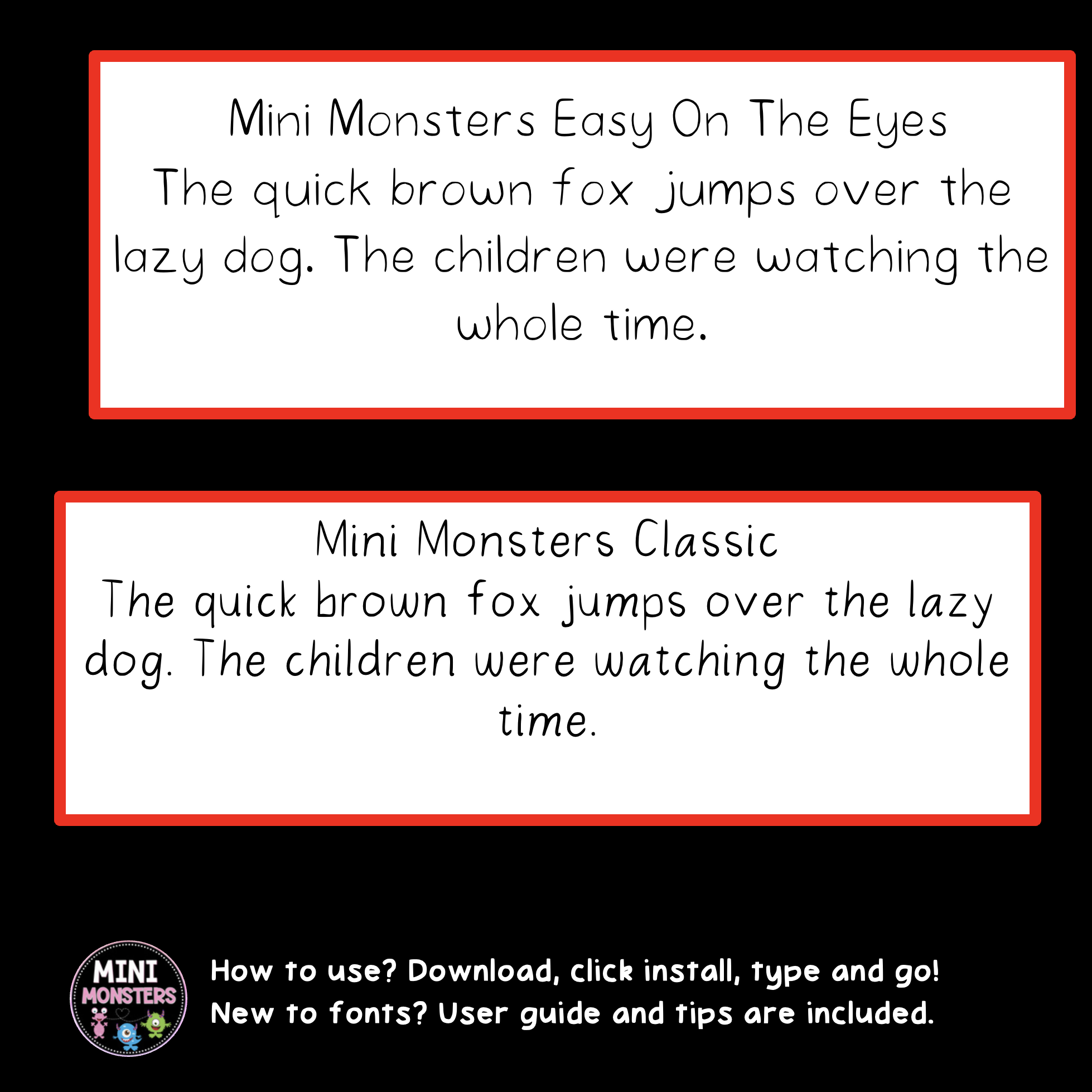 Teacher Fonts | The Teacher Collection | 4 Original Hand-Made Fonts for Worksheets & Displays | OTF + TTF Commercial Use