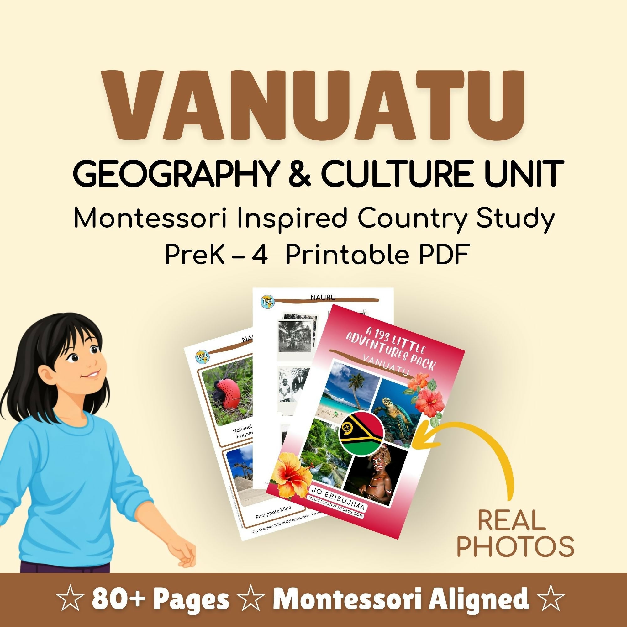 Vanuatu geography and culture pack