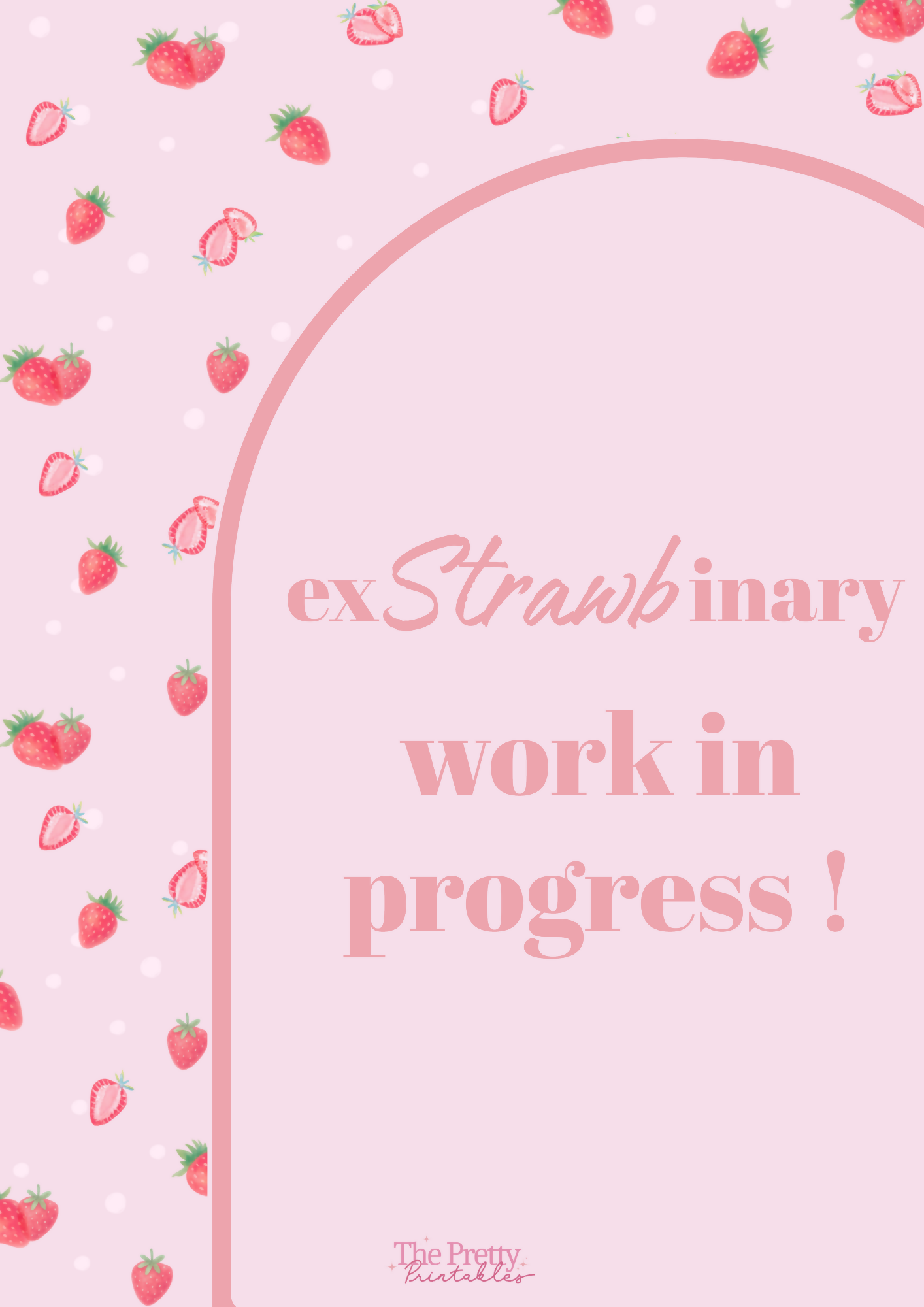 Wow Work Classroom Posters - Berry Sunday