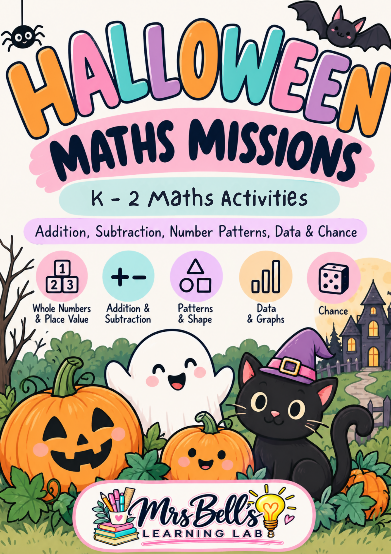 🎃 Halloween Maths Activities| K–2
