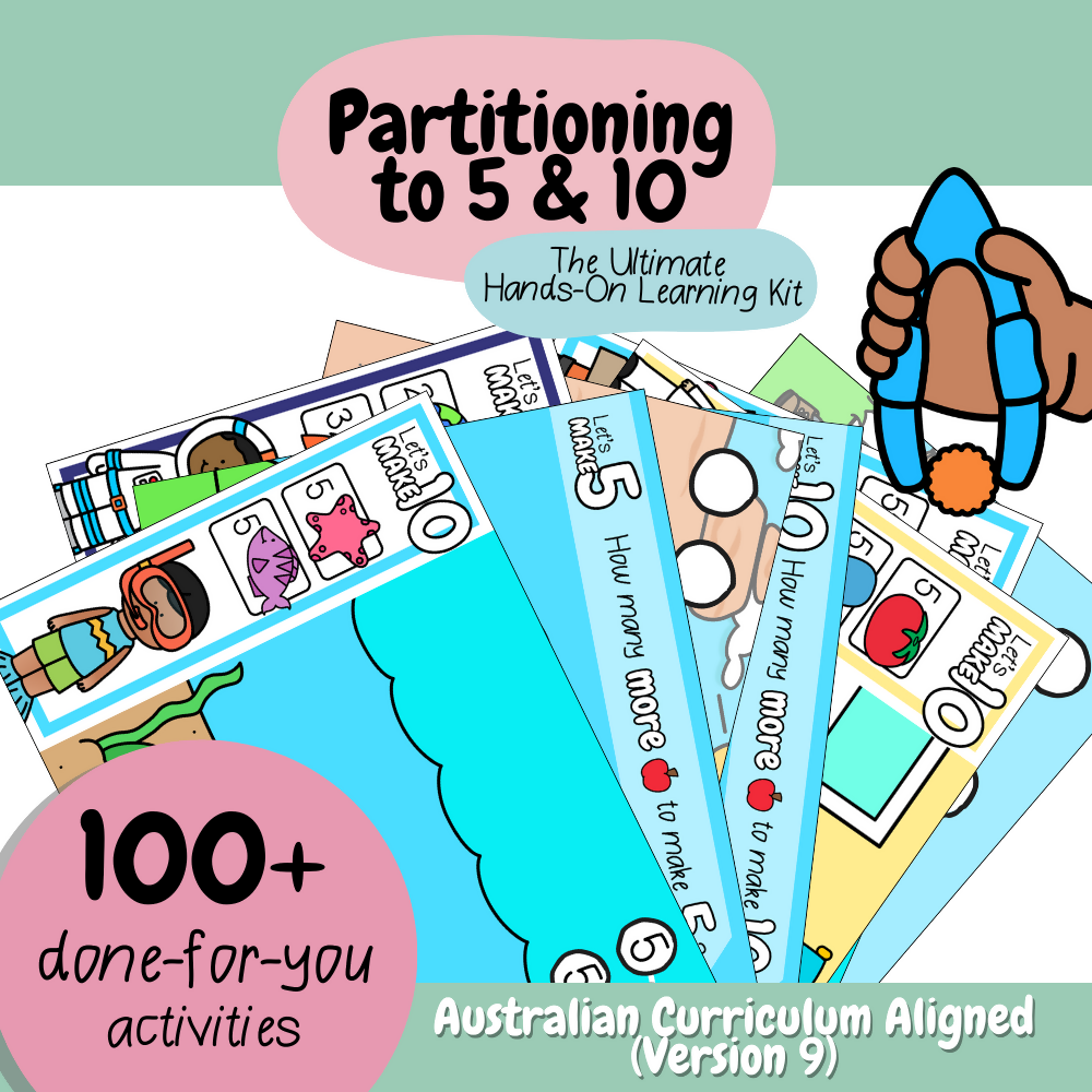 The Ultimate Hands On Partitioning Kit | Fine Motor Embedded