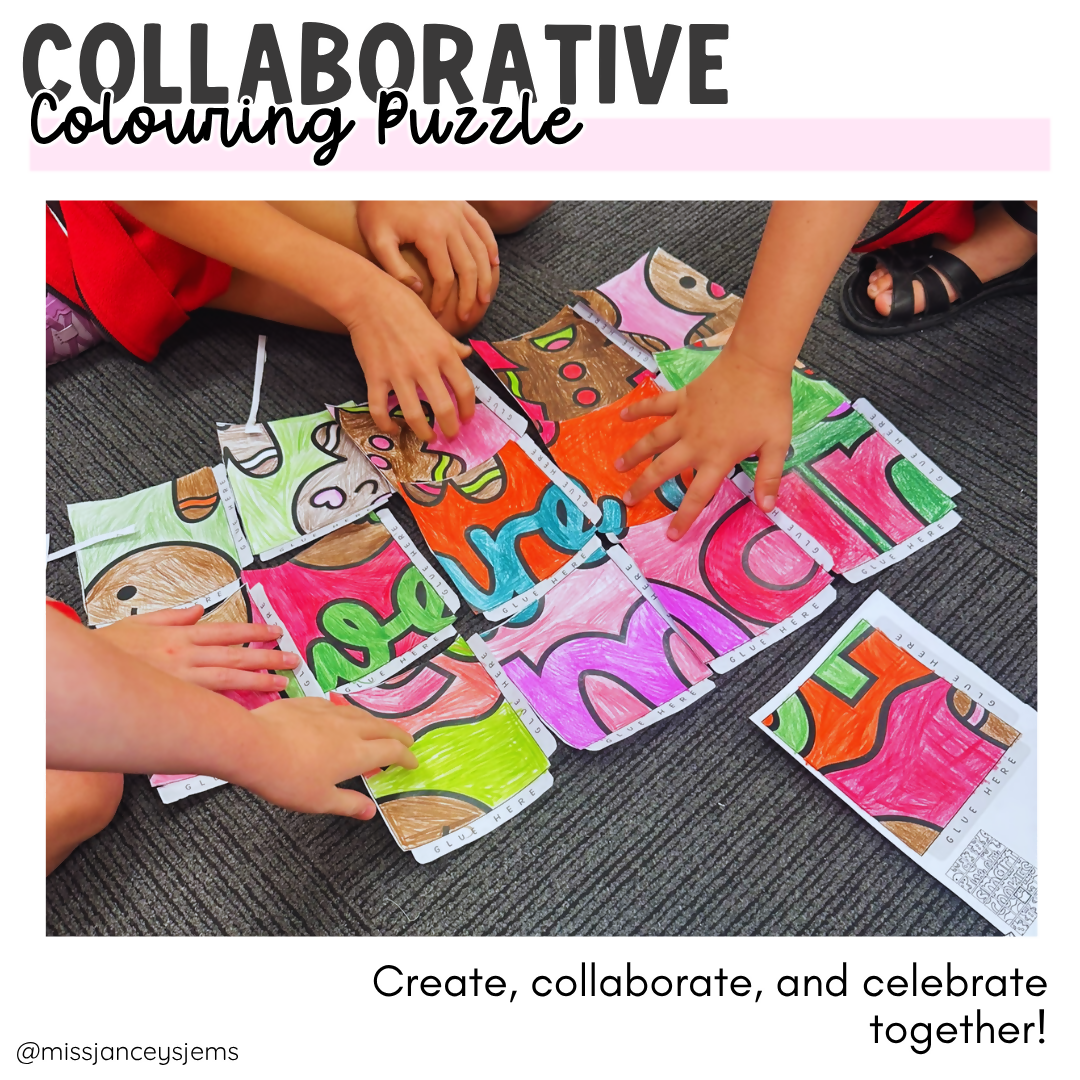 NAIDOC Week Collaborative Poster | Australian Aboriginal Culture Craft Activity