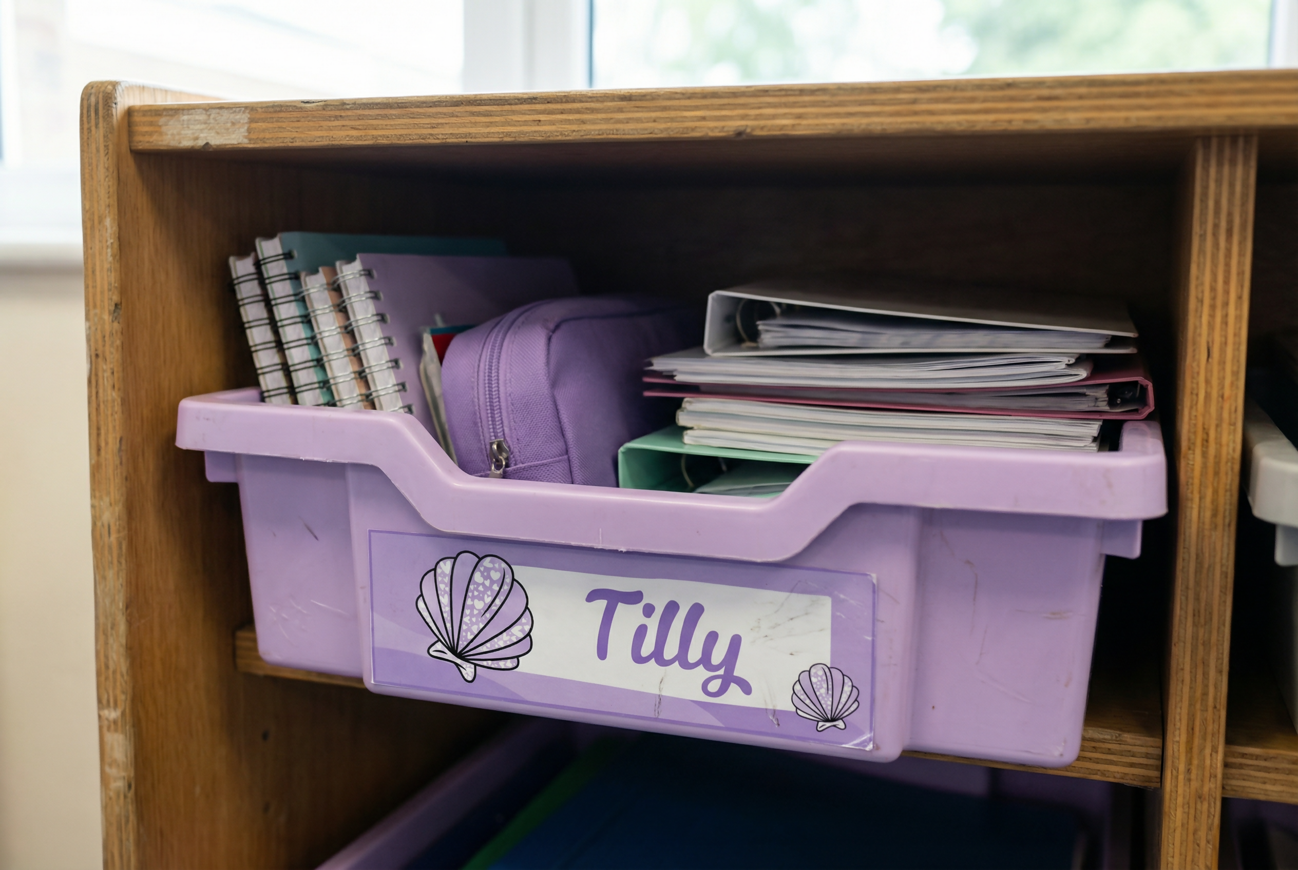 Student Name Labels - Sweet Tides Pastel Ocean
