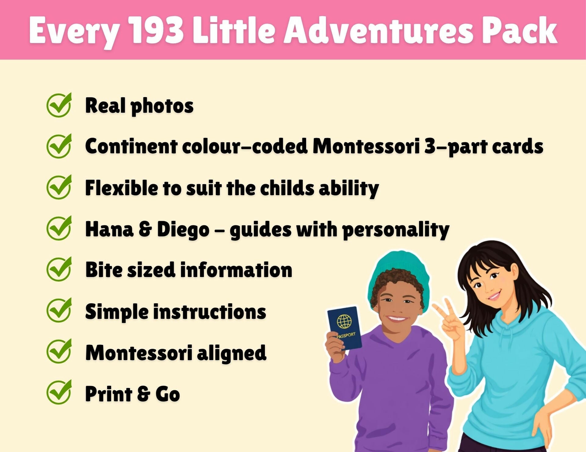 Paraguay Unit Study: Montessori Geography & Culture Activity Pack
