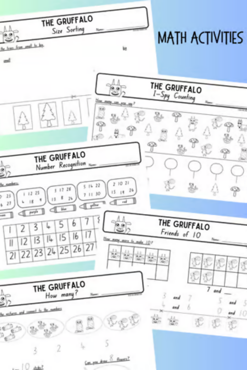The Gruffalo Story Activities