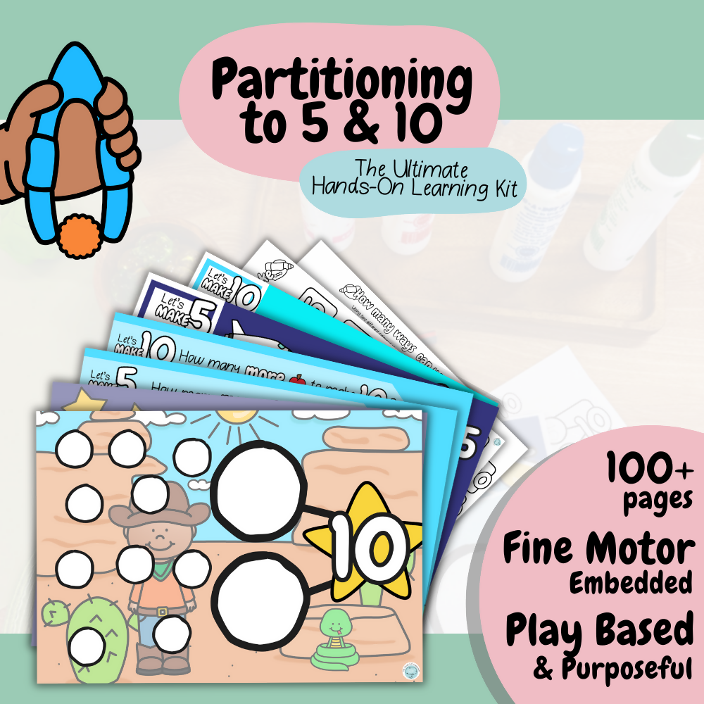 The Ultimate Hands On Partitioning Kit | Fine Motor Embedded