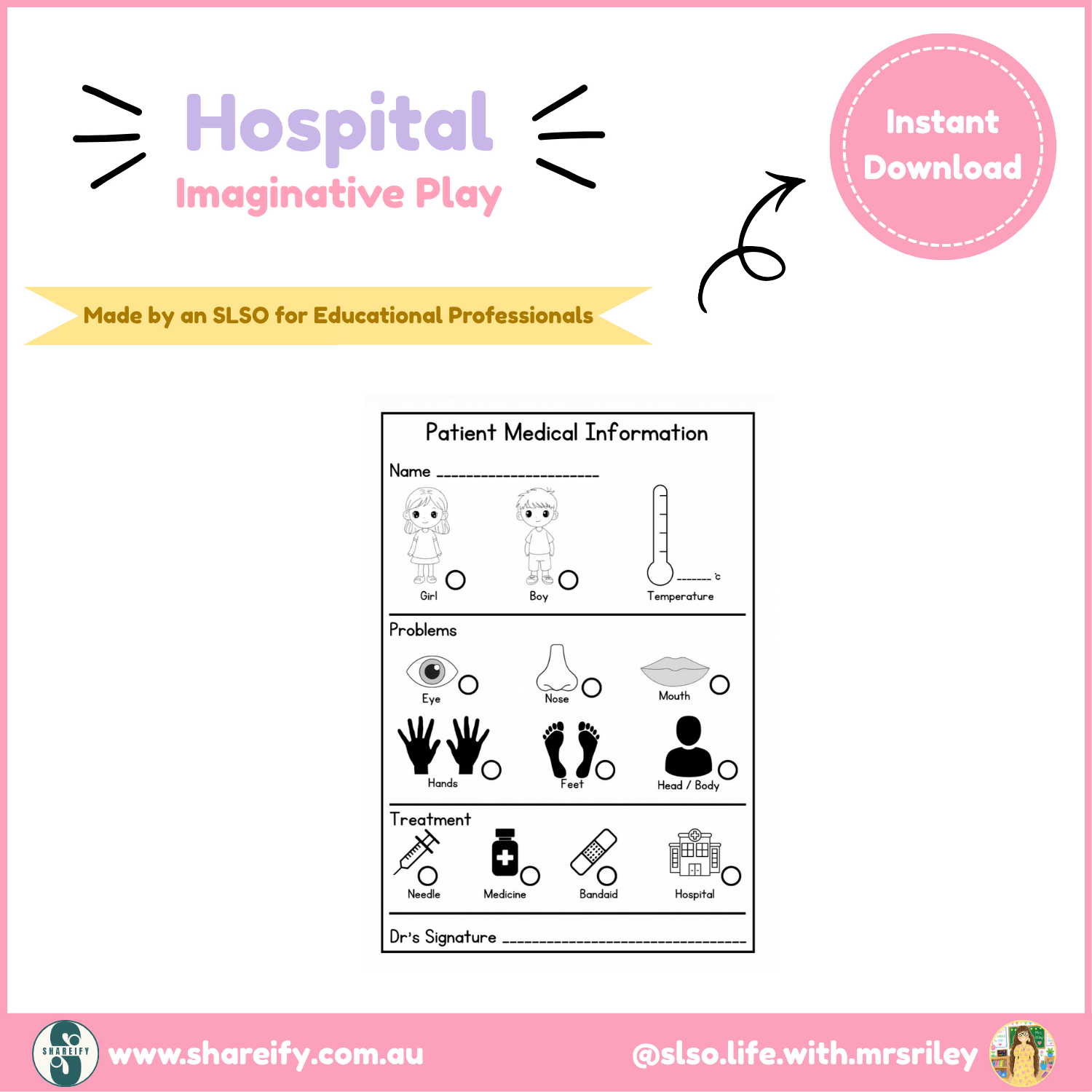 Imaginative Play - Hospital