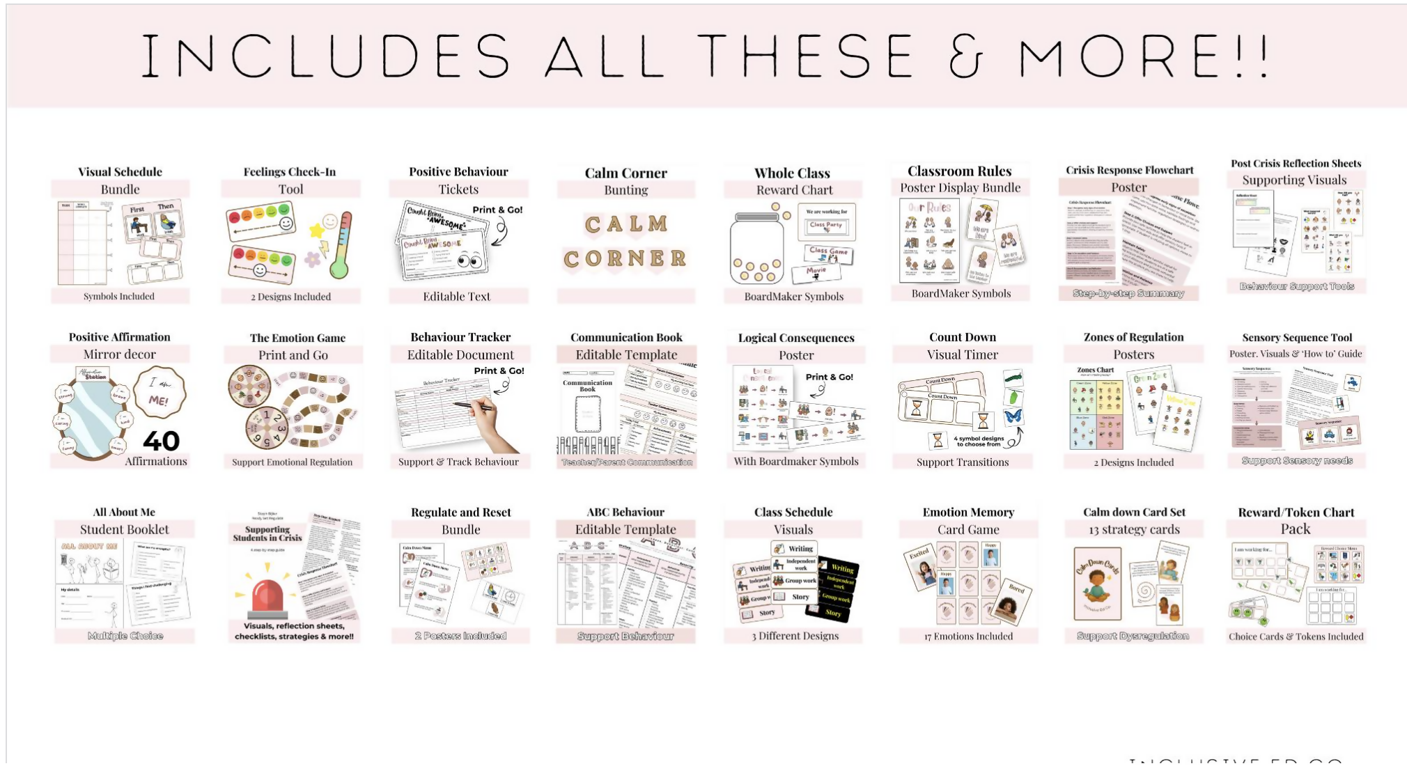 Ultimate Behaviour Management Resource Pack