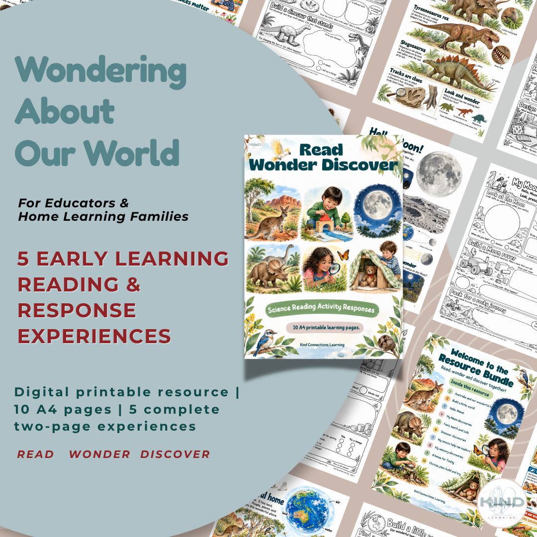 Read-Wonder-Discover: Wondering About Our World Reading Experiences