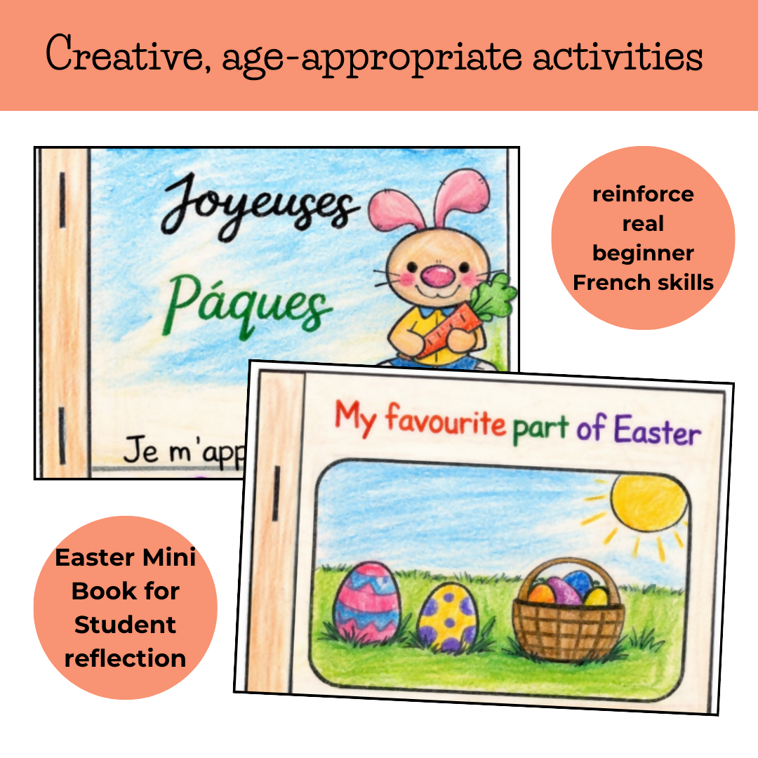 Pâques - French Easter Activities: Cultural, Vocabulary Building & Games | Year 7–8