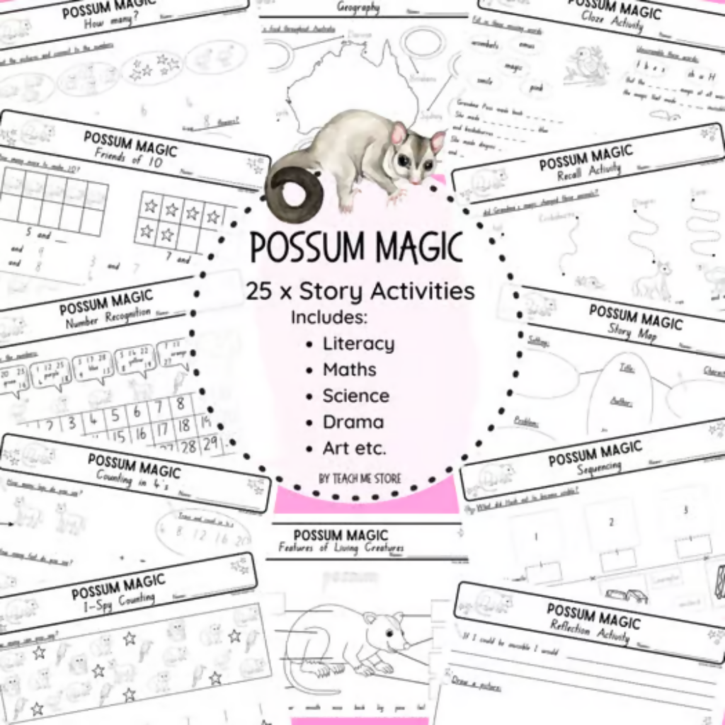 Possum Magic Story Activities