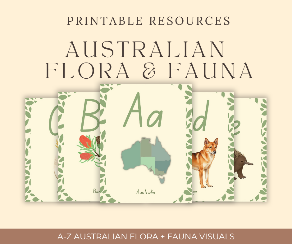Australian Flora & Fauna Activity Pack | Printable