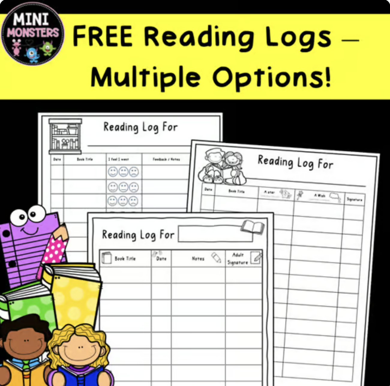 FREE Reading Log Printables | Homework, Reading Groups | Primary School