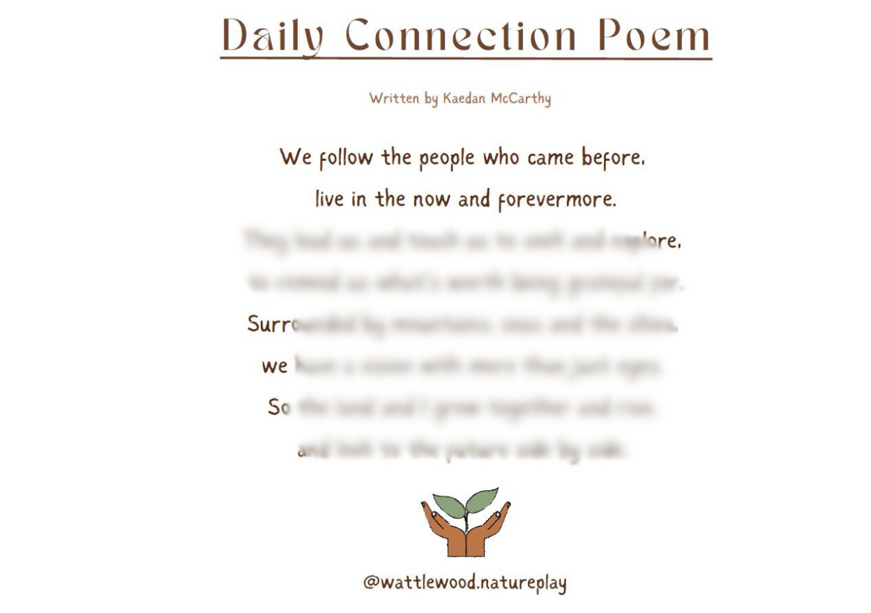 Daily Connection Poem