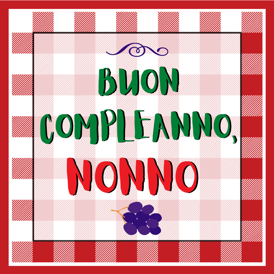Monologue: BUON COMPLEANNO, NONNO