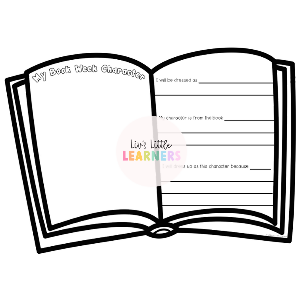 Book Week Activity | Book Character Dress Up Reflection Template | Classroom Display & Writing Activity