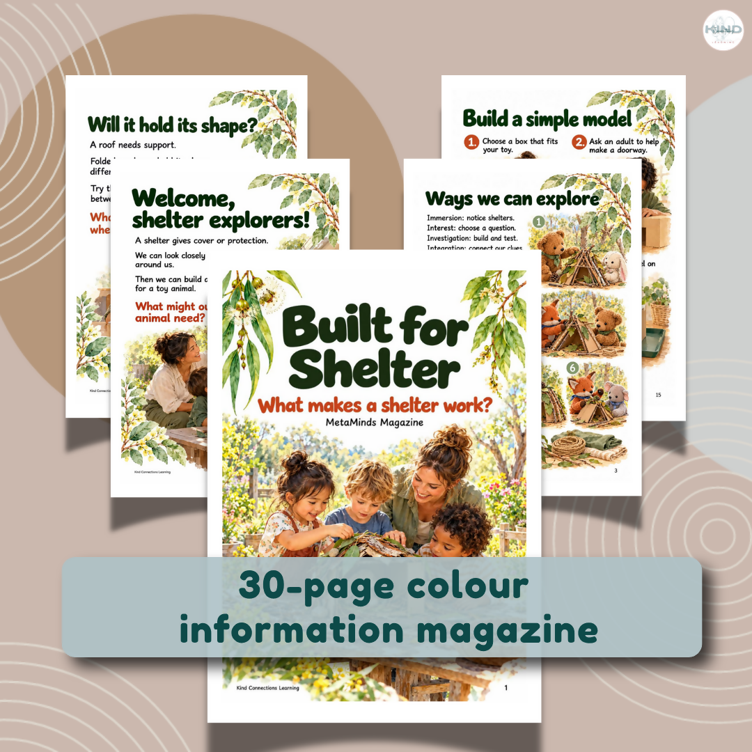 'Built For Shelter' Early Primary Inquiry Bundle