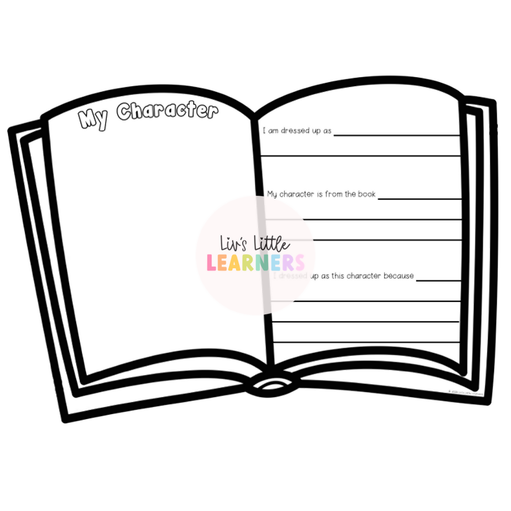 Book Week Activity | Book Character Dress Up Reflection Template | Classroom Display & Writing Activity