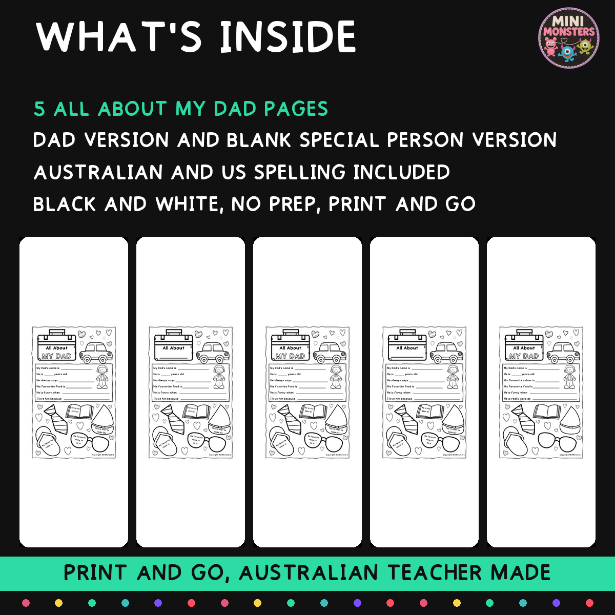 Fathers Day Printables