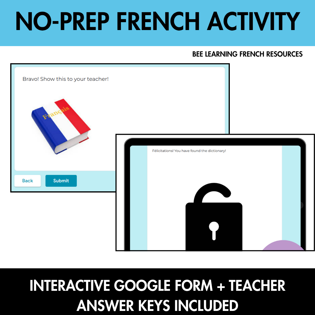 French Present Tense Escape Room Bundle | ER, IR, RE, Être & Avoir, Aller, Faire