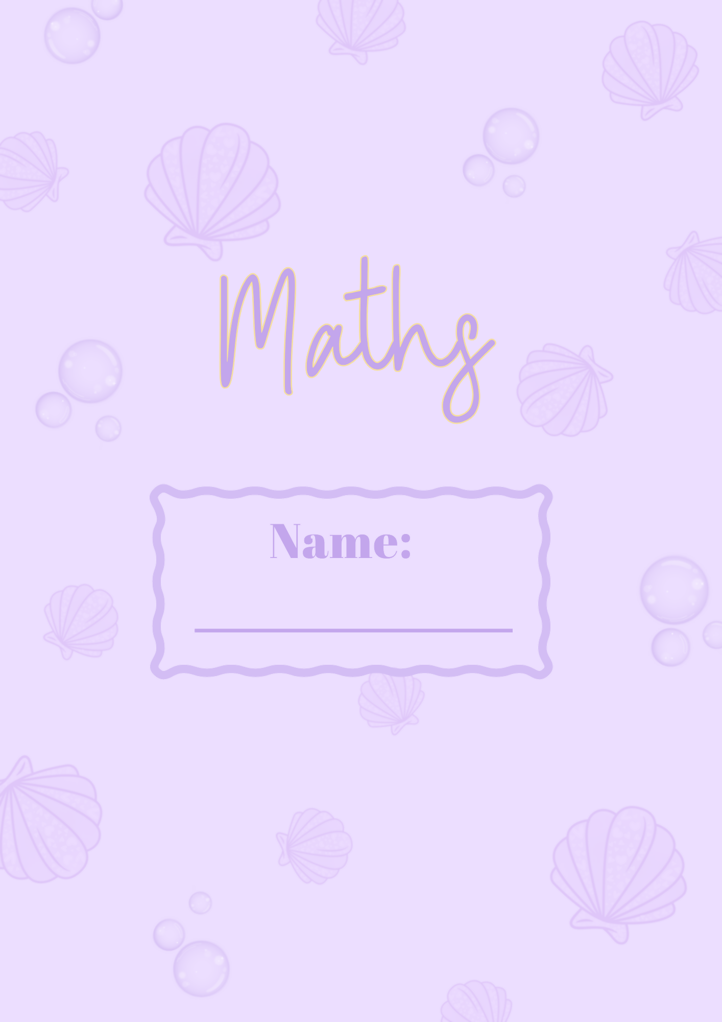 Book Covers - Sweet Tides Pastel Ocean