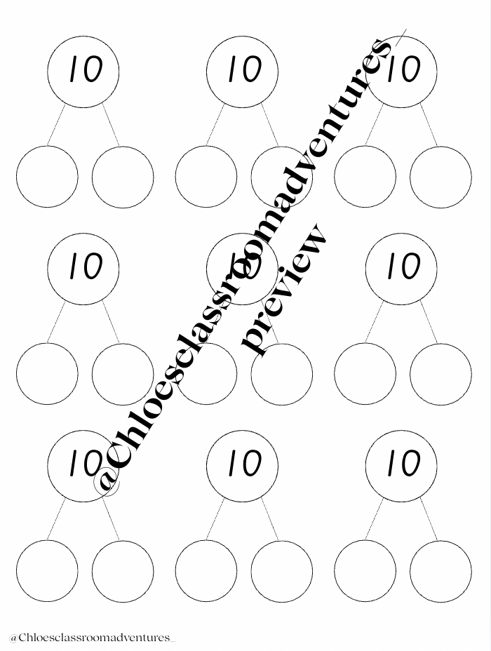 Number Bonds| Making 10 / Making 20| Part-part-whole | Maths Worksheets | Canva | Editable |Maths Curriculum Aligned | K-2