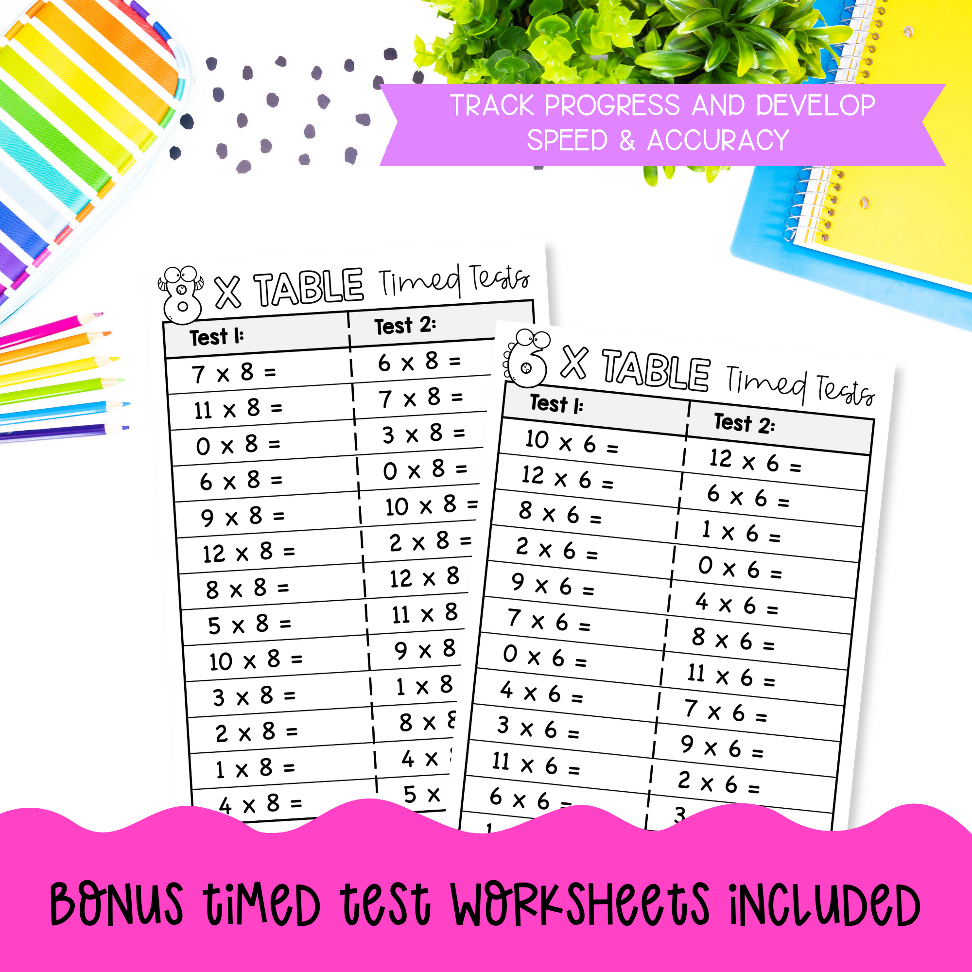 Multiplication Wheels | Times Tables Craft Activity | Year 3 & Year 4 Maths