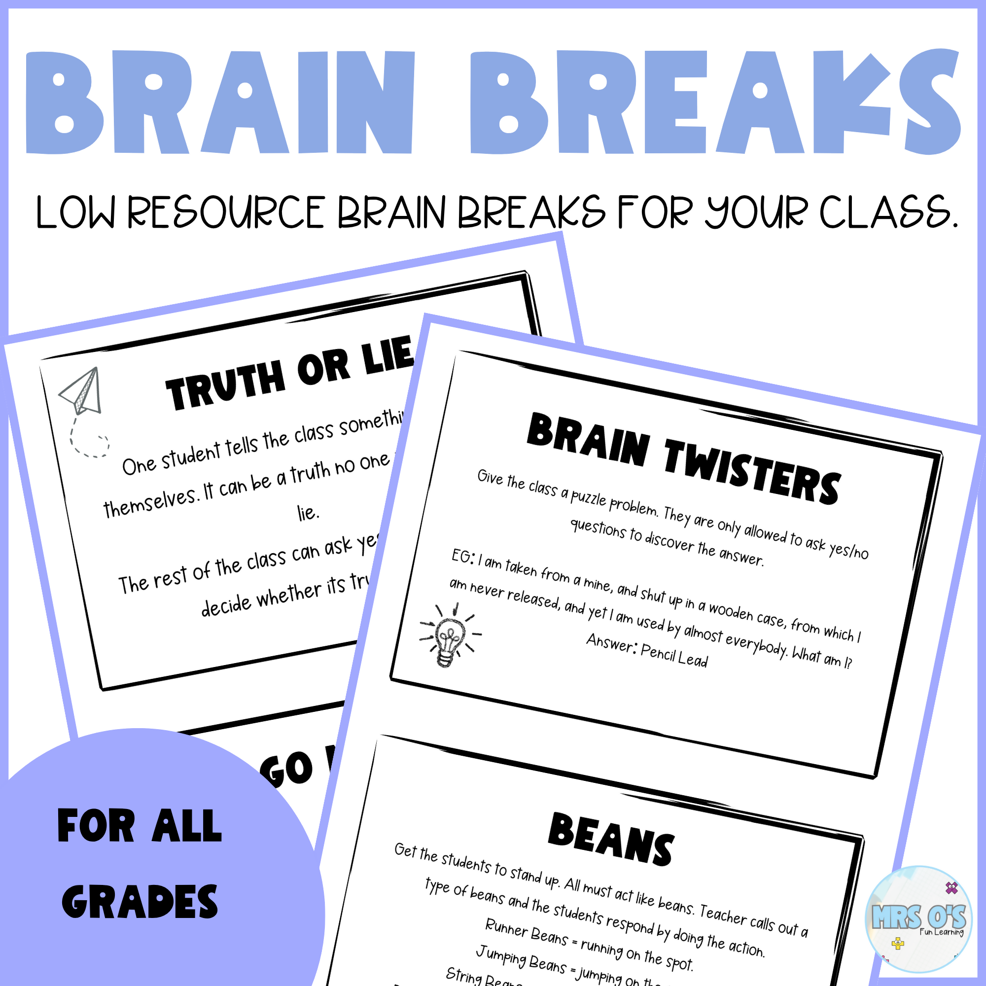 Brain Breaks - Engaging Activities For Classrooms.